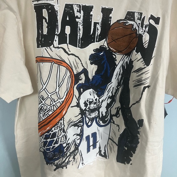 Brand X dallas mavericks hip hop graphic nba basketball design shirt size XL nWT - Picture 3 of 13